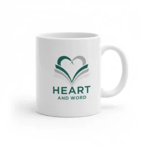 Heart and Word Coffee Mug